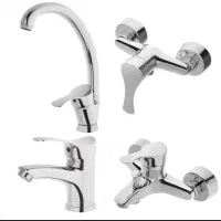 پک۴تایی شیرآلات موج استاندارد برنجی باگارانتی