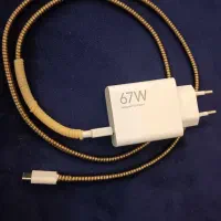شارژر۶۷وات اصلی گوشی شیائومی داخل کارتنی اورجینال