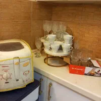 جام پارچ لیوان پذیرایی سرخ کن