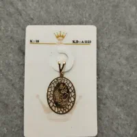 مدال پلاک طلا آکبند