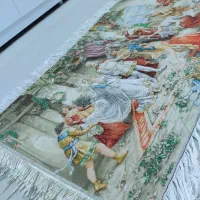 تابلو فرش دستبافت جشن امپراطوری|تابلو فرش|کرمانشاه, |دیوار