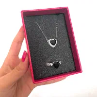 ست گردنبند و انگشتر استیل