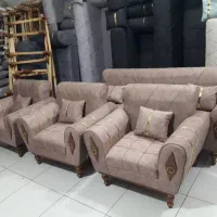 مبلمان لاکچری با طراحی منحصر به فرد(/مبل راحتی|مبلمان خانگی و میز عسلی|قم, نیروگاه|دیوار