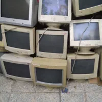 خر ی dar تلویزیون و مانیتور crt سوخته و سالم