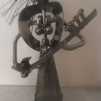 مجسمه های فلزی گروه موزیسین بانو