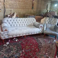 مبل۸ نفره.|مبلمان خانگی و میز عسلی|سلماس, |دیوار