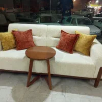 مبل ۸نفره با پارچه تدی با جلو مبلی و عسلی اقساط|مبلمان خانگی و میز عسلی|قدس, شهرقدس|دیوار