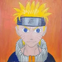 تابلو طرح ناروتو