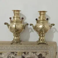 سماور ذغالی برنجی