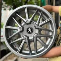 رینگ خرچنگی سایز 15 دودی، نقره‌ای و مشکی