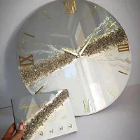 ساعت های دیواری رزینی|ساعت دیواری و تزئینی|بابل, |دیوار