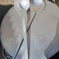 قابلمه و کفگیر و ملاقه|ظروف پخت‌وپز|معصومیه, |دیوار