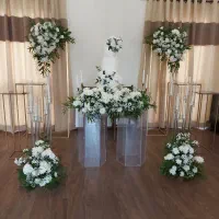 ظروف اجاره ای بک گراند شمعدان کریستالی|خدمات پذیرایی، مراسم|کرج, ساسانی (قلمستان)|دیوار