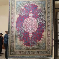 فرش ماشینی ۱۲ متری حریر ۱۲۰۰ شانه ابریشم ۸ رنگ