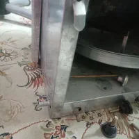 تنور گازی یک سنگ و دو سینی و استیل آکبند