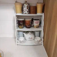 شلف رومیزی یا روکابینتی|کتابخانه، شلف، قفسه‌های دیواری|شاهین‌شهر, شهرک گلدیس|دیوار