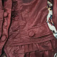 کت مجلسی چری پوست مالی پارچه ضخیم و خاص