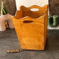سطل زباله موج دار