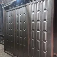 دو عدد در اهنی حیاط۳متری نو ویلا خانه زمین مغازه|مصالح و تجهیزات ساختمان|رشت, اسماعیل آباد|دیوار