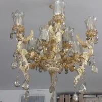 لوستر برنجی مدل فرشته