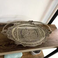 ظروف عتیقه قلم زنی شده قدیمی