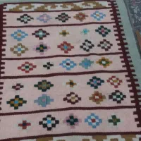 گلیم|گلیم، جاجیم، گبه|بیرجند, |دیوار