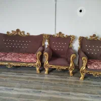 مبل 7نفره چوب روسی