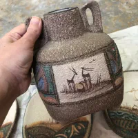 ظروف سفالی نقش برجسته