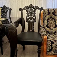 نهارخوری ۶نفره|میز و صندلی غذاخوری|سلماس, |دیوار