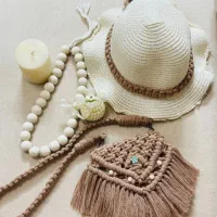 کیف مکرومه