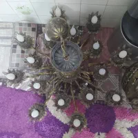 لوستر برنجی|لوستر و چراغ آویز|مشهد, کوی المهدی|دیوار