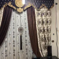 پرده با کتیبه|پرده، رانر، رومیزی|اهواز, کیانشهر|دیوار