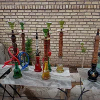 قلیان چوب سرخ کافه ای درجه یک