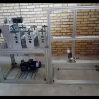 دستگاه دوخت و برش پد آرایش پاک کن|ماشینآلات صنعتی|رفسنجان, |دیوار