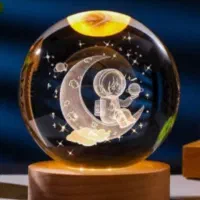 گوی شیشه ای کریستال