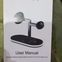 شارژر وایرلس گوشی و ساعت ایفون