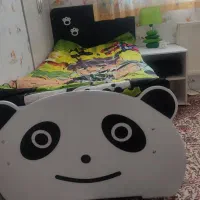 تخت و کمد نوجوان در حد نو