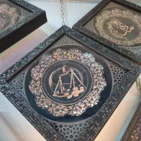 کادوتابلوی مس وصنایع دستی ماه های تولدمناسب هدیه|صنایع دستی و سایر لوازم تزئینی|اصفهان, نقش جهان|دیوار