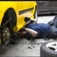 مکانیک سیار.پنچری در محل))