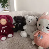 ۴ عدد عروسک خوب و زیبا