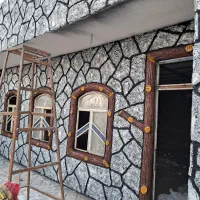 سیمان کاری طرح دار