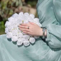 گل ارایی پول وگل روبانی موندگار|گل مصنوعی|رامشیر, |دیوار