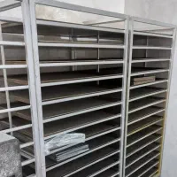 ۳۰عددسینی فر ۲۰سینی ویترین قنادی ارابه و میز کار|فروشگاه و مغازه|محمدشهر, محمدشهر|دیوار