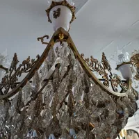 لوستر مربع قطر 65|لوستر و چراغ آویز|زنجان, |دیوار