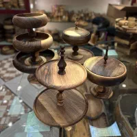 ظروف چوبی پذیرایی سینی چوبی