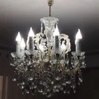 دو عدد لوستر و قهوه جوش