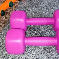 دمبل و حلقه ورزشی