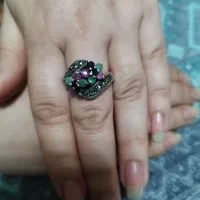 نقره انگشتر وزنجیروپلاک