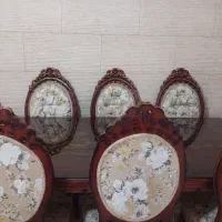 میز ناهارخوری سلطنتی کفیت بالا سالم و در حد نو|میز و صندلی غذاخوری|صدرا-فارس, فاز ۱|دیوار