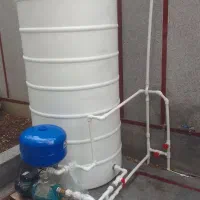 نصب پمپ ومخزن